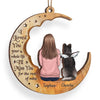 I Love You Your Whole Life - Memorial Personalized Custom Ornament - Wood Custom Shaped - Sympathy Gift, Christmas Gift For Pet Owners, Pet Lovers