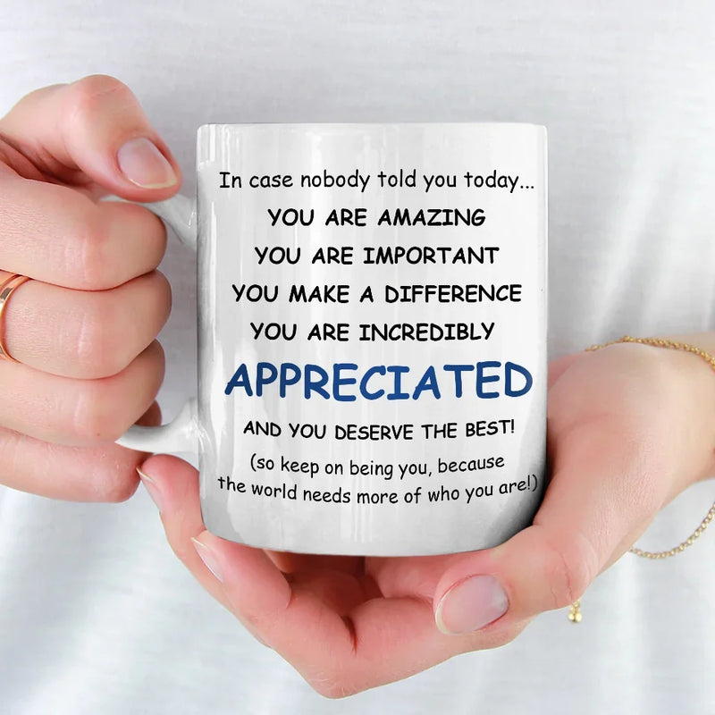 You Are Incredible, Never Forget That - Coworker Mug - Christmas Gift For Coworker