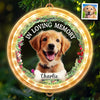 Custom Photo You’re My Favorite Holiday Companion - Dog & Cat Personalized Custom LED Pendant Light Ornament - Christmas Gift For Pet Owners, Pet Lovers