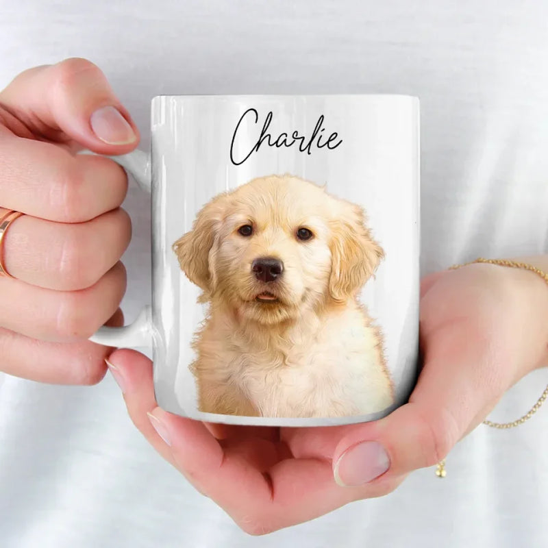 Custom Photo You’re The Best Gift Under The Tree - Dog & Cat Personalized Custom Mug - Christmas Gift For Pet Owners, Pet Lovers