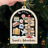 Make Every Trip An Adventure To Remember - Travel Personalized Custom Ornament - Acrylic Custom Shaped - Christmas Gift For Family Members, Gift For Adventure Travel Lovers