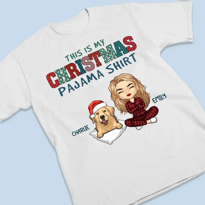 Paw-Sitive Vibes This Christmas - Dog & Cat Personalized Custom Unisex T-shirt, Premium T-shirt, Hoodie - Christmas Gift For Pet Owners, Pet Lovers