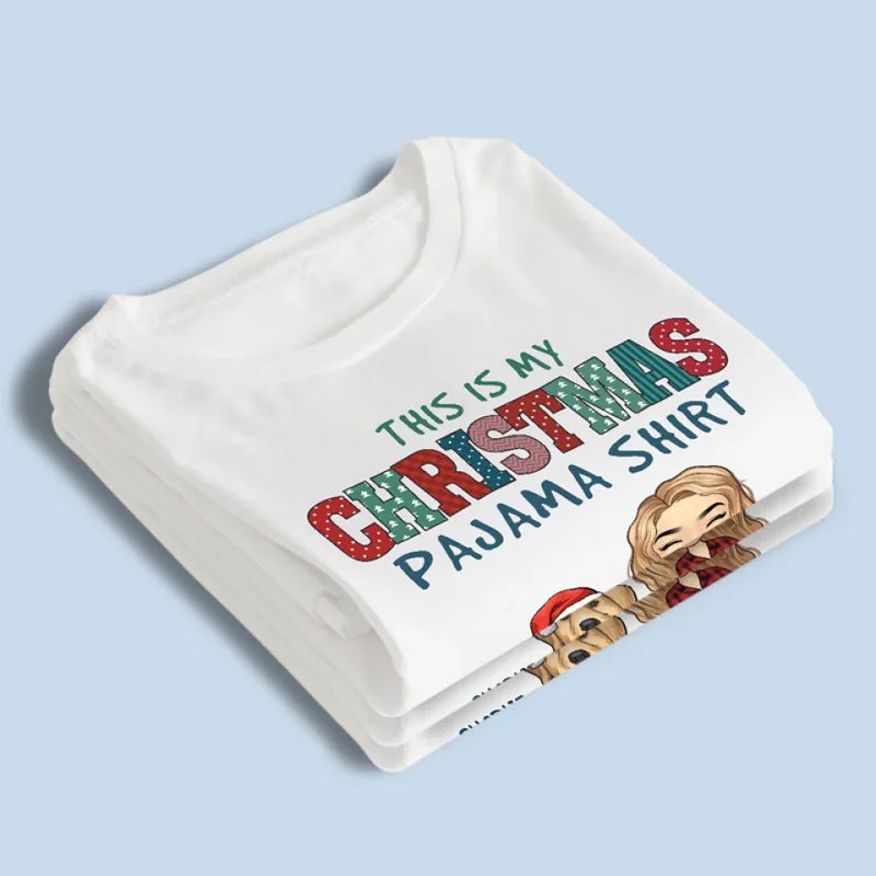 Paw-Sitive Vibes This Christmas - Dog & Cat Personalized Custom Unisex T-shirt, Premium T-shirt, Hoodie - Christmas Gift For Pet Owners, Pet Lovers