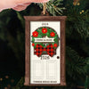The Best Part Of Christmas Is Being With You, In Our Cozy Little Home - Couple Personalized Custom Shaped 2 Layered Wood Christmas Ornament - Christmas Gift For Husband Wife, Anniversary