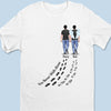 Memories Shine Bright Like Stars In The Night Sky - Memorial Personalized Custom Unisex T-shirt, Premium T-shirt, Hoodie - Sympathy Gift For Family Members