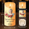 Custom Photo You Will Forever Be My Always - Memorial Personalized Custom LED Candle - New Arrival, Christmas Gift, Sympathy Gift For Family Members AMZ