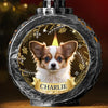 Custom Photo No Longer By My Side, But Forever In My Heart - Memorial Personalized Custom Candlelight Lantern Ornament - Sympathy Gift, Christmas Gift For Pet Owners, Pet Lovers