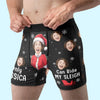 Custom Photo You're My Favorite Distraction - Funny Personalized Custom Boxer Briefs, Men's Boxers - Christmas Gift For Boyfriend, Husband, Anniversary