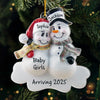 A Grand Adventure Is About To Begin - Family Personalized Custom Ornament - Acrylic Custom Shaped - Christmas Gift For Family Members, Pregnancy