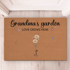 Grandmothers Are A Gift Not To Be Taken Lightly - Family Personalized Custom Home Decor Decorative Mat - Christmas Gift, House Warming Gift For Grandma, Grandparents