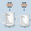 My Work Lexicon - Coworker Personalized Custom Mug - Gift For Coworkers, Work Friends, Colleagues