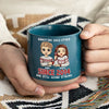 Annoying Each Other Forever - Couple Personalized Custom Printed Pottery Mug - Gift For Husband Wife, Anniversary