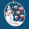Grateful To Be Blessed With Such A Wonderful Family - Family Personalized Custom Ornament - Acrylic Custom Shaped - Christmas Gift For Family Members
