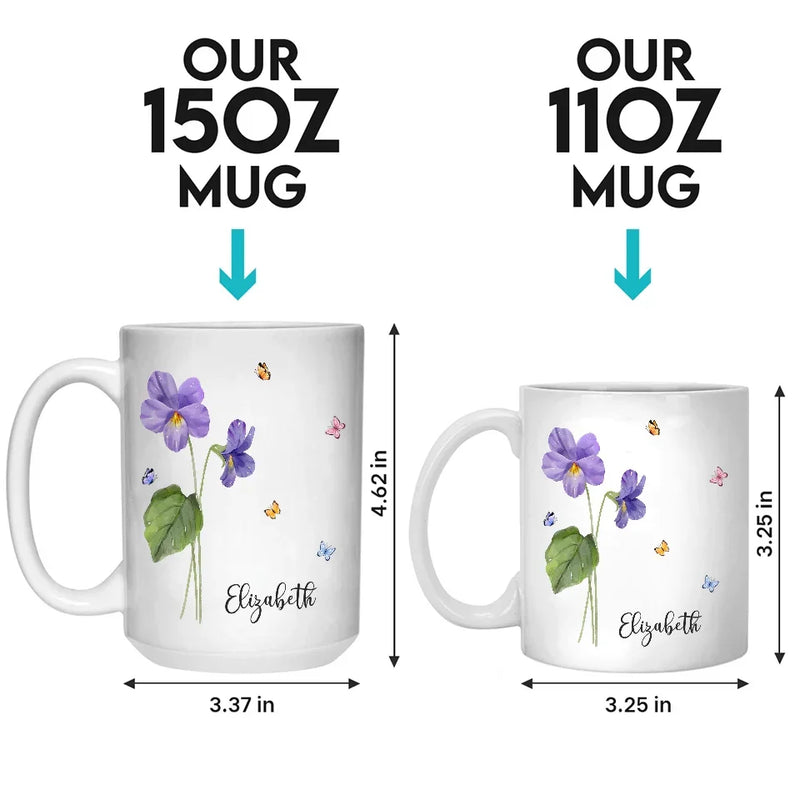 Thank You From The Bottom Of My Heart - Bestie Personalized Custom Mug - Christmas Gift For Best Friends, BFF, Sisters