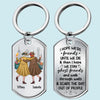 I Hope We're Friends Until We Die	- Bestie Personalized Custom Keychain - Gift For Best Friends, BFF, Sisters