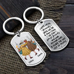 Custom Name Funny Ghost Friend Gifts - Personalized Keychain