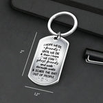 Custom Name Funny Ghost Friend Gifts - Personalized Keychain