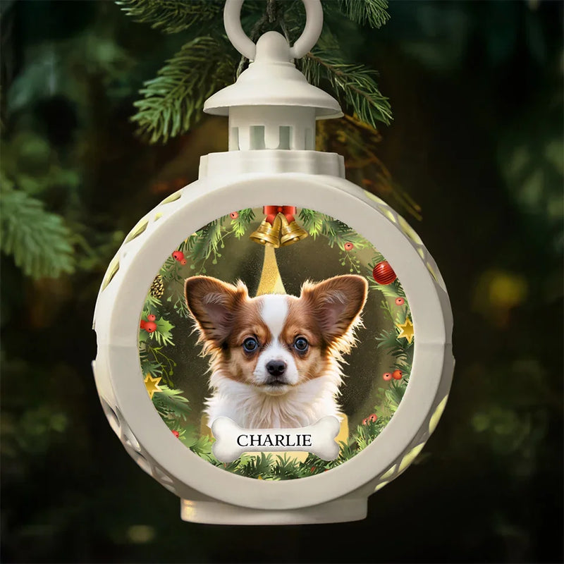 Custom Photo You Make The Holidays Warm And Bright - Dog & Cat Personalized Custom Candlelight Lantern Ornament - Christmas Gift For Pet Owners, Pet Lovers