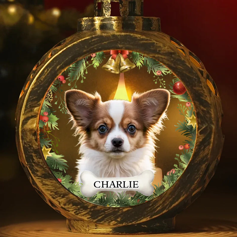 Custom Photo You Make The Holidays Warm And Bright - Dog & Cat Personalized Custom Candlelight Lantern Ornament - Christmas Gift For Pet Owners, Pet Lovers