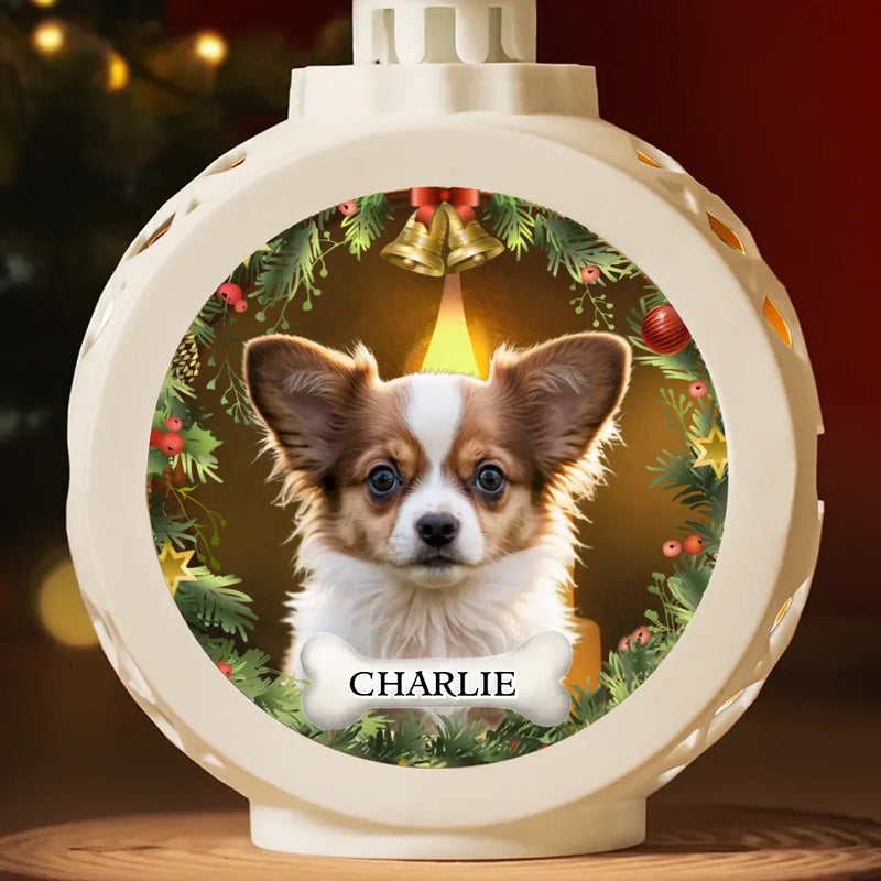 Custom Photo You Make The Holidays Warm And Bright - Dog & Cat Personalized Custom Candlelight Lantern Ornament - Christmas Gift For Pet Owners, Pet Lovers