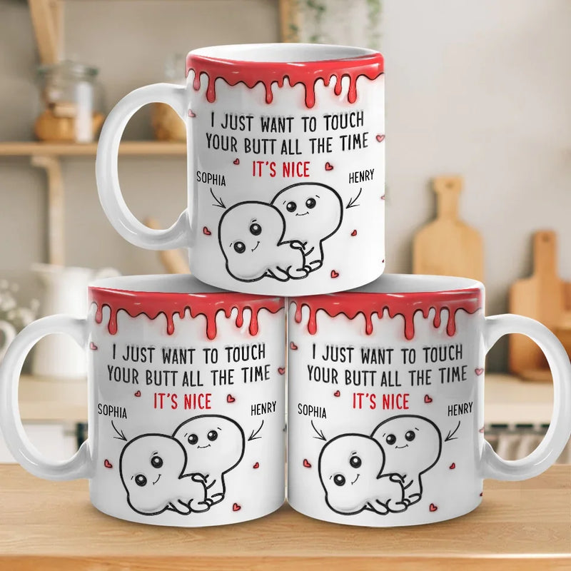 Loving You Is My Favorite Thing To Do - Couple Personalized Custom 3D Inflated Effect Printed Mug - Christmas Gift For Husband Wife, Anniversary
