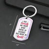 True Friends Keep Each Other In Heart - Bestie Personalized Custom Keychain - Gift For Best Friends, BFF, Sisters