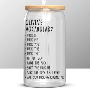 Good Coworkers Are The Real Office Perks - Coworker Personalized Custom Glass Cup, Iced Coffee Cup - Christmas Gift For Coworkers, Work Friends, Colleagues