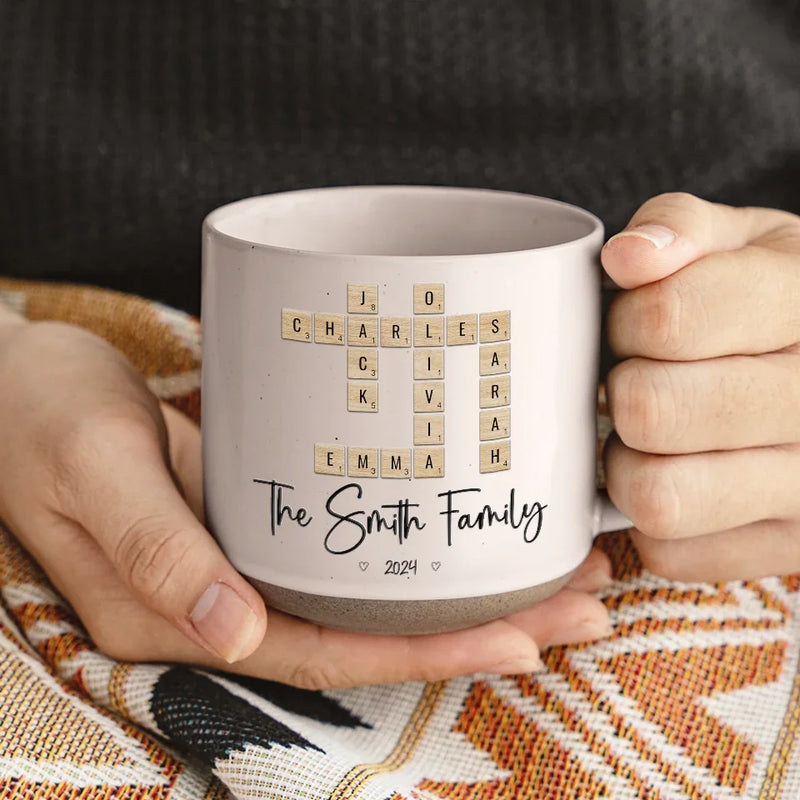 The Memories We Make With Our Family Are The Best - Family Personalized Custom Printed Pottery Mug - Christmas Gift For Family Members