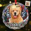 Custom Photo Capture The Joy That Your Pet Brings Into Your Life - Dog & Cat Personalized Custom Circle Glass Ornament - Christmas Gift For Pet Owners, Pet Lovers
