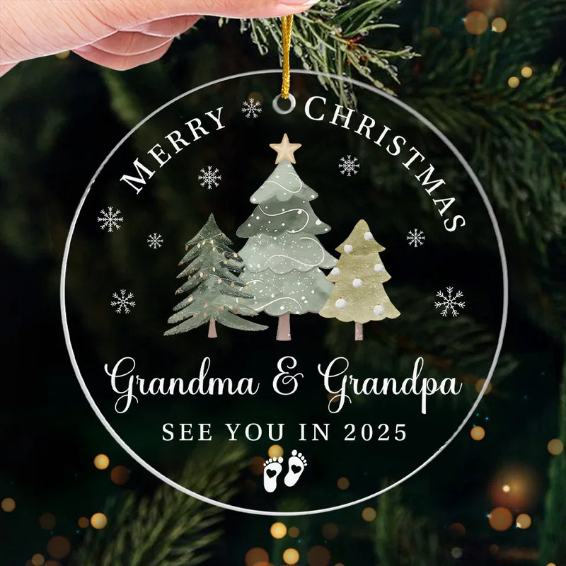 A New Baby Is Like The Beginning Of All Things - Family Personalized Custom Ornament - Acrylic Custom Shaped - Christmas Gift For Family Members, Pregnancy