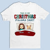 This Is My Christmas Pajama Shirt - Dog & Cat Personalized Custom Unisex T-shirt, Premium T-shirt, Hoodie - Christmas Gift For Pet Owners, Pet Lovers