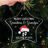 Our Tiny Miracle - Family Personalized Custom Ornament - Acrylic Custom Shaped - Christmas Gift For Family Members, Pregnancy
