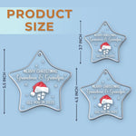 Our Tiny Miracle - Family Personalized Custom Ornament - Acrylic Custom Shaped - Christmas Gift For Family Members, Pregnancy