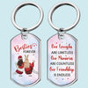 Our Friendship Is Endless - Bestie Personalized Custom Keychain - Gift For Best Friends, BFF, Sisters