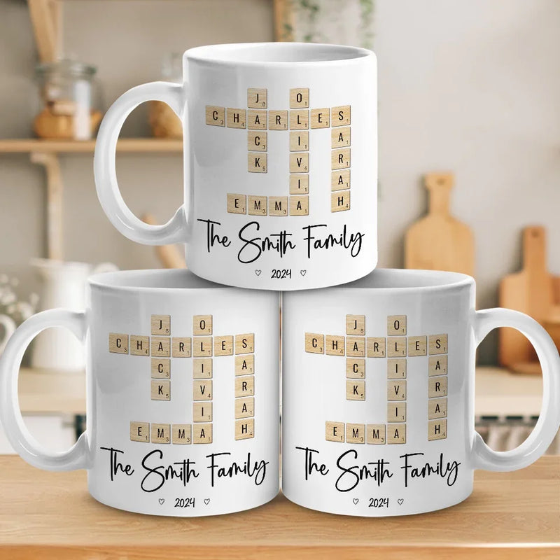 Family Is Where Life Begins And Love Never Ends - Family Personalized Custom Mug - Christmas Gift For Family Members