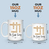 Family Is Where Life Begins And Love Never Ends - Family Personalized Custom Mug - Christmas Gift For Family Members