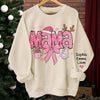 Grandkids Are The Sunshine In Grandma’s Day - Family Personalized Custom Unisex Sweatshirt With Design On Sleeve - Christmas Gift For Mom, Grandma
