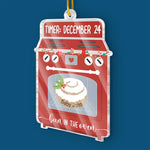 Custom Name Bun in the Oven Christmas Gifts for Expecting Parents - Personalized Ornament