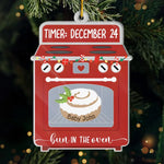 Custom Name Bun in the Oven Christmas Gifts for Expecting Parents - Personalized Ornament