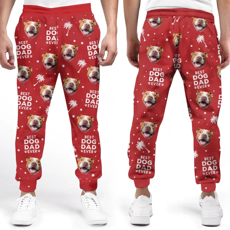 Custom Photo Warm Wishes And Wet Noses This Holiday Season - Dog & Cat Personalized Custom Unisex Sweatpants - Christmas Gift For Pet Owners, Pet Lovers