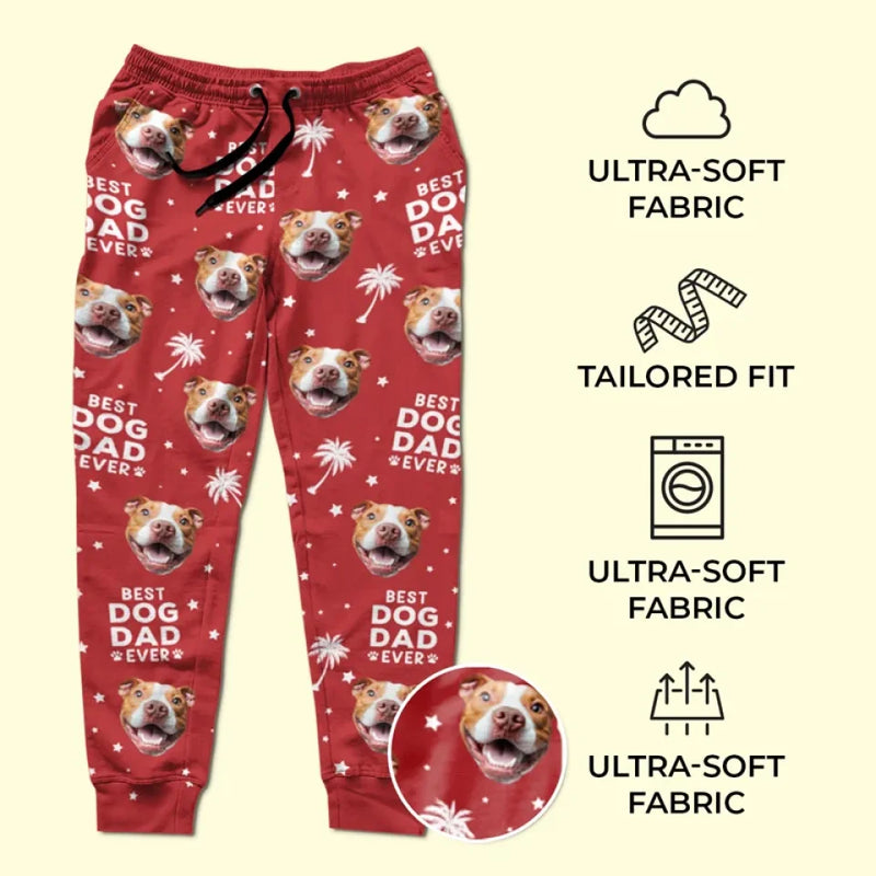 Custom Photo Warm Wishes And Wet Noses This Holiday Season - Dog & Cat Personalized Custom Unisex Sweatpants - Christmas Gift For Pet Owners, Pet Lovers