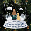 Their Lives May Have Been Brief, But Their Impact Is Everlasting - Memorial Personalized Custom Ornament - Acrylic Custom Shaped - Sympathy Gift, Christmas Gift For Pet Owners, Pet Lovers