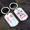 Blossoming Besties Forever - Bestie Personalized Custom Keychain - Gift For Best Friends, BFF, Sisters