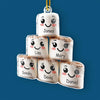 It's A Marshmallow World In The Winter - Family Personalized Custom Ornament - Acrylic Custom Shaped - Christmas Gift For Family Members