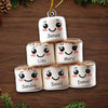 It's A Marshmallow World In The Winter - Family Personalized Custom Ornament - Acrylic Custom Shaped - Christmas Gift For Family Members