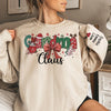 Christmas Is More Joyful When It’s Filled With Grandma’s Love - Family Personalized Custom Unisex Sweatshirt With Design On Sleeve - Christmas Gift For Mom, Grandma