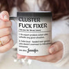 Professional Problem-Solving Ninja - Personalized Custom Color Changing Mug - Christmas Gift For Coworkers, Work Friends, Colleagues