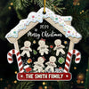 The Best Journey Takes You Home - Family Personalized Custom Ornament - Acrylic Custom Shaped - Christmas Gift For Family Members
