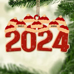 Family Makes Christmas Truly Special - Family Personalized Custom Ornament - Wood Custom Shaped - Christmas Gift For Family Members