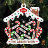 Celebrating The Cutest Christmas Ever - Family Personalized Custom Ornament - Acrylic Custom Shaped - Christmas Gift For Family Members